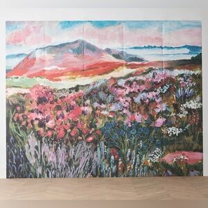 *NEW* | Wallpaper - Louise Mural | Anthropologie Pattern #008174550